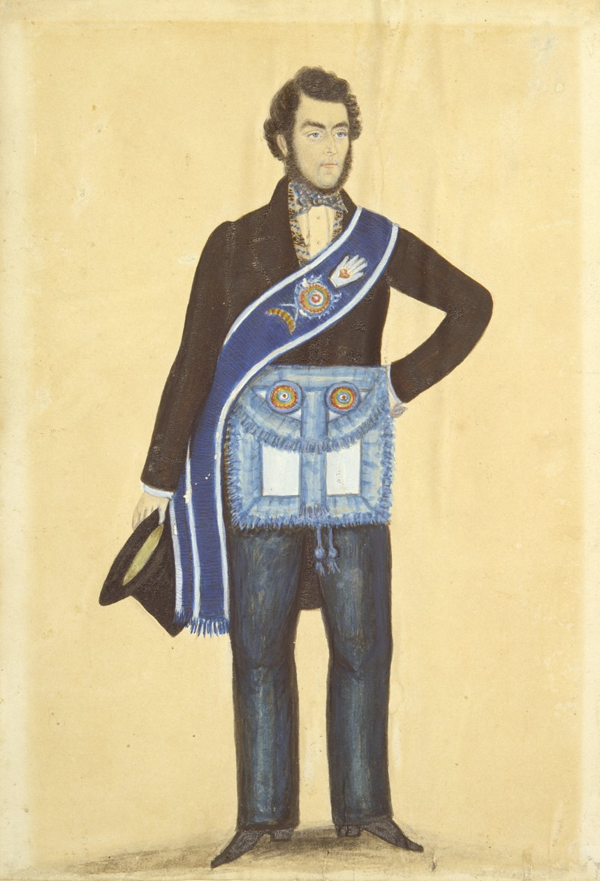 Portrait of an Odd Fellow by Unidentified