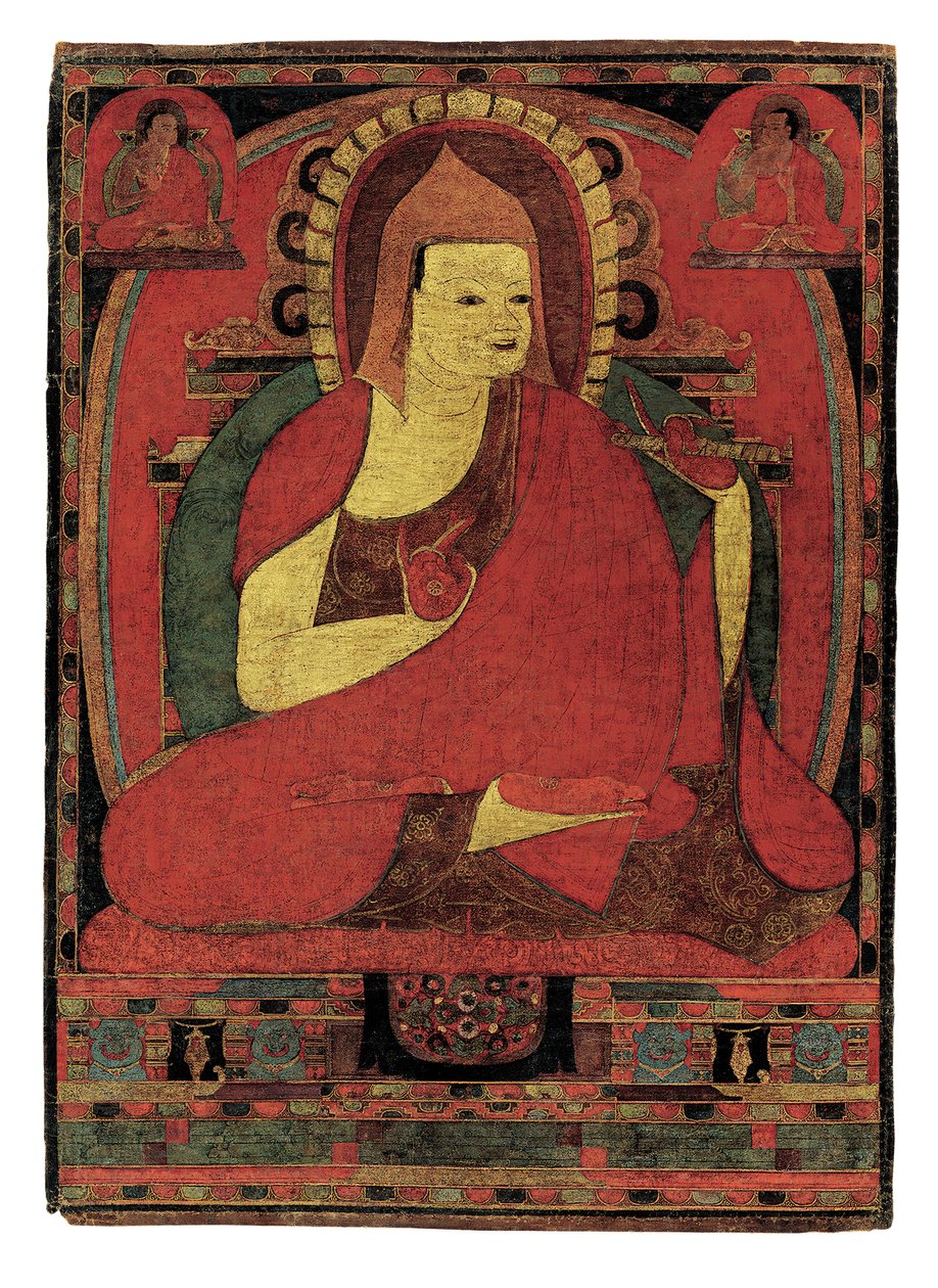 Portrait of the Indian Monk Atisha. Tibet by Unknown