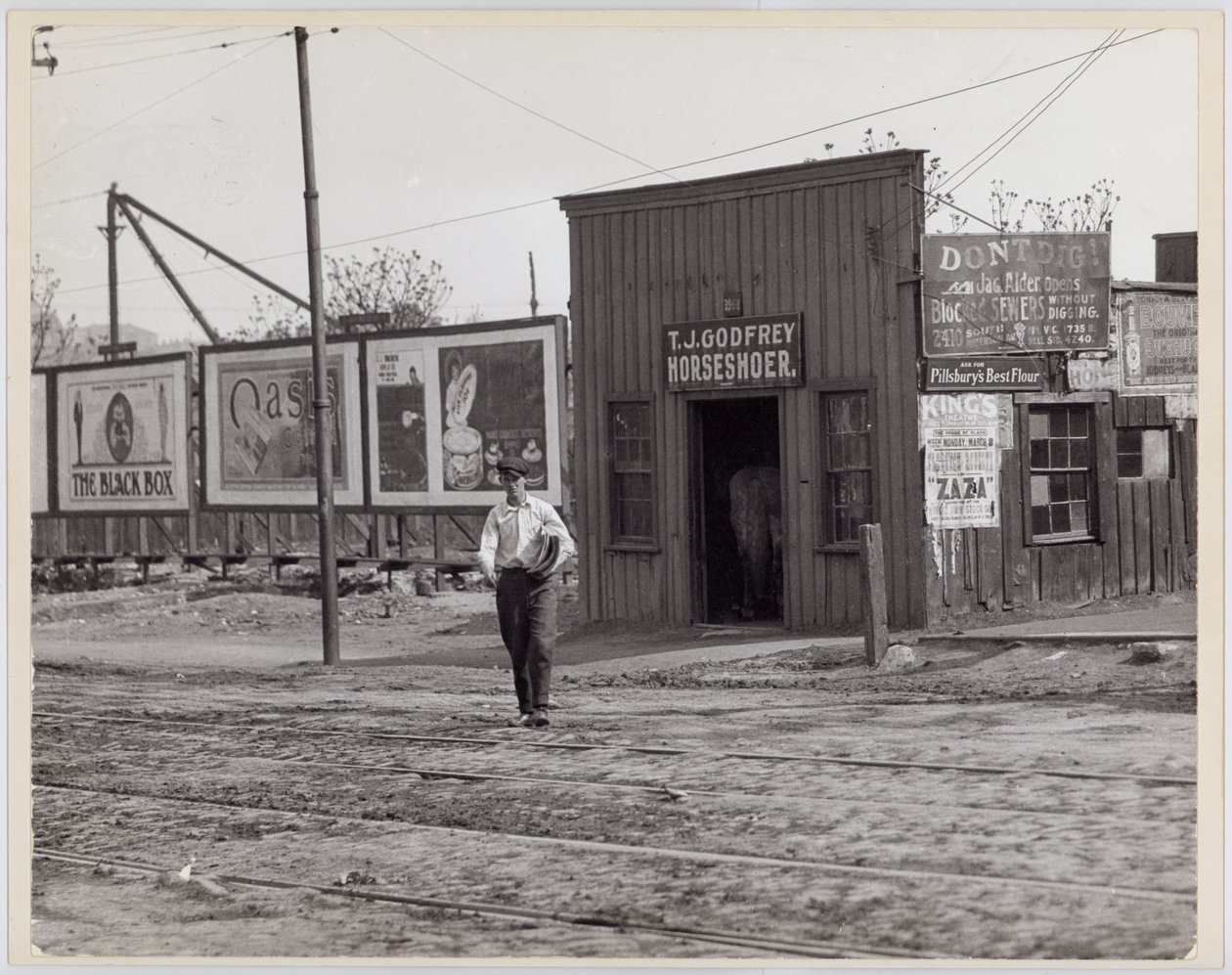 T. J. Godfrey Horseshoer, 3968 Chouteau by Unknown