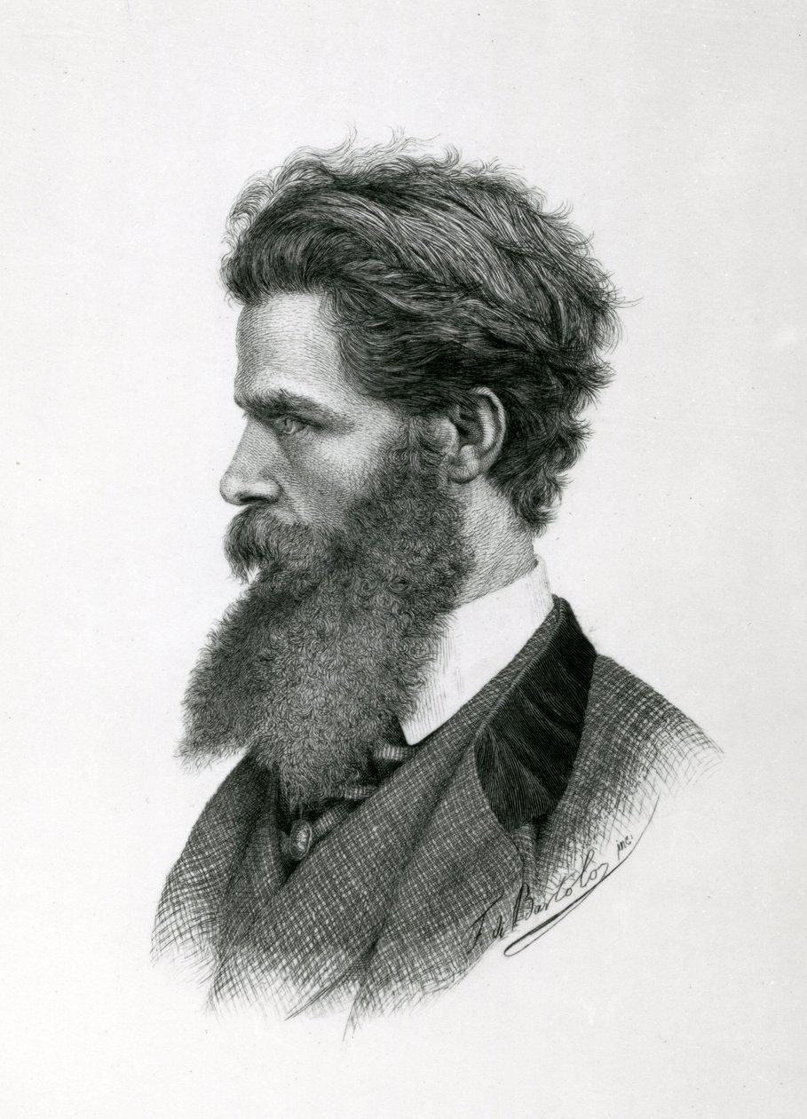 Portrait of Giulio Monteverde (1837-1917) by Unbekannt Unbekannt