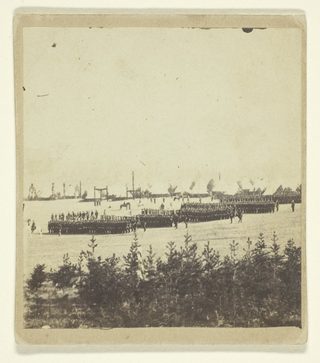 A Dress Parade of the Seventeenth New York by Unknown