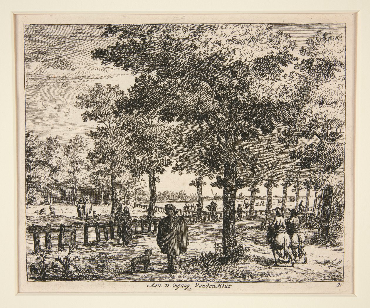 At the Entrance to the Vanden Harit by Unknown