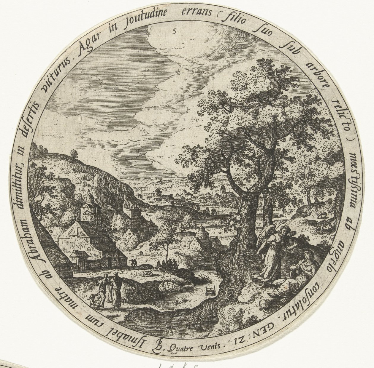 Abraham Expels Hagar and Ishmael by Unknown