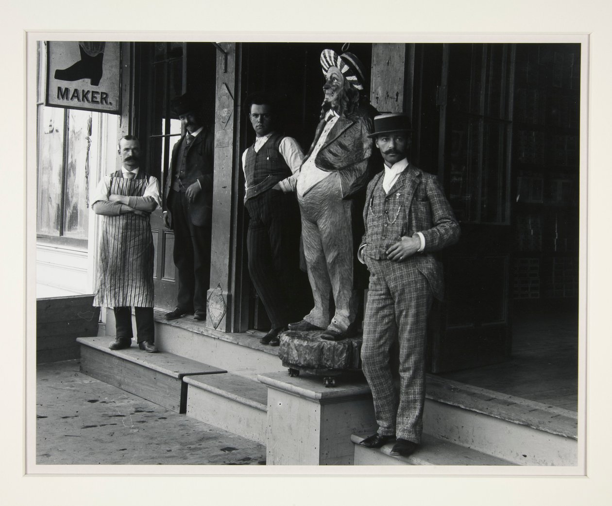 At the Bootshop, Columbia, CA by Unknown