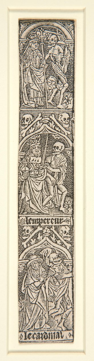 Dance of Death, Border of Book of Hours by Unknown