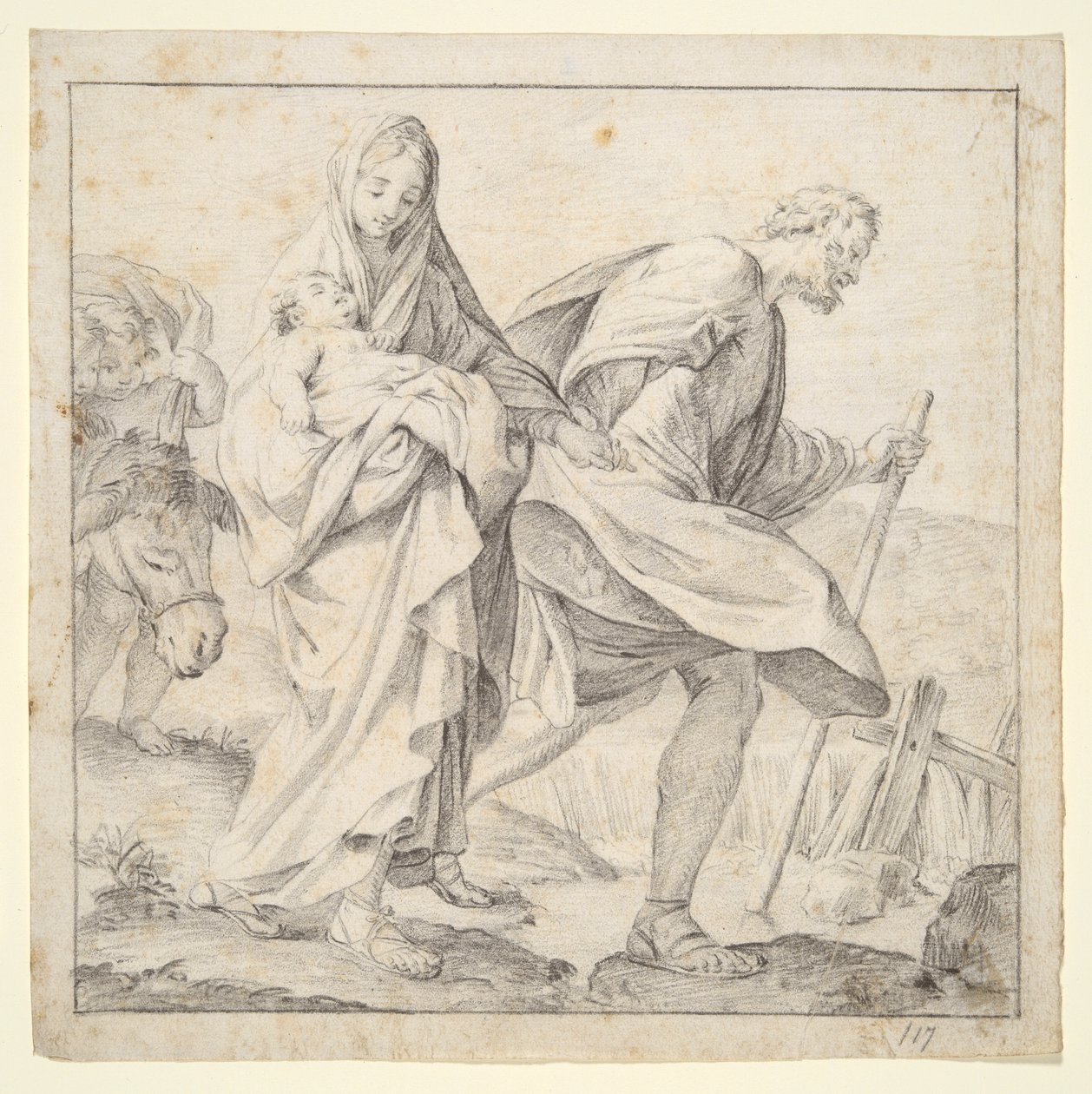 Flight into Egypt (Copy) by Unknown