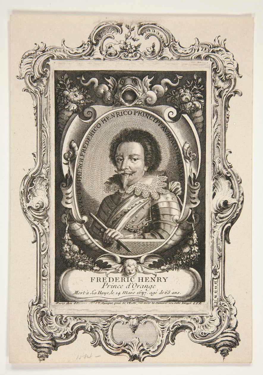 Frederic Henry, Prince of Orange, Died in The Hague, March 14, 1677, Aged 63 by Unknown