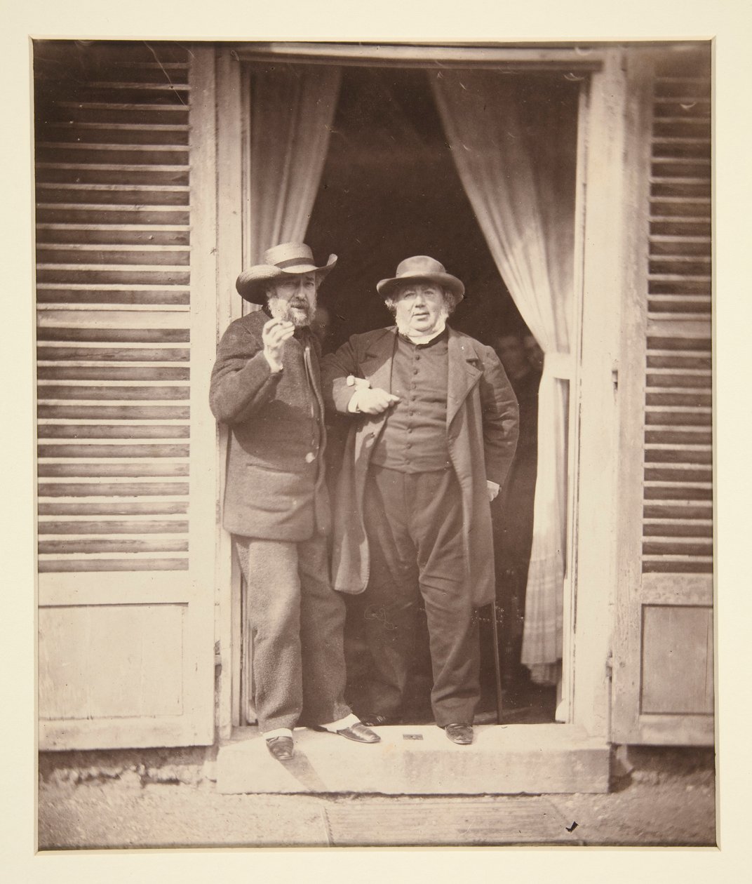Gavarni and Jules Janin by Unknown