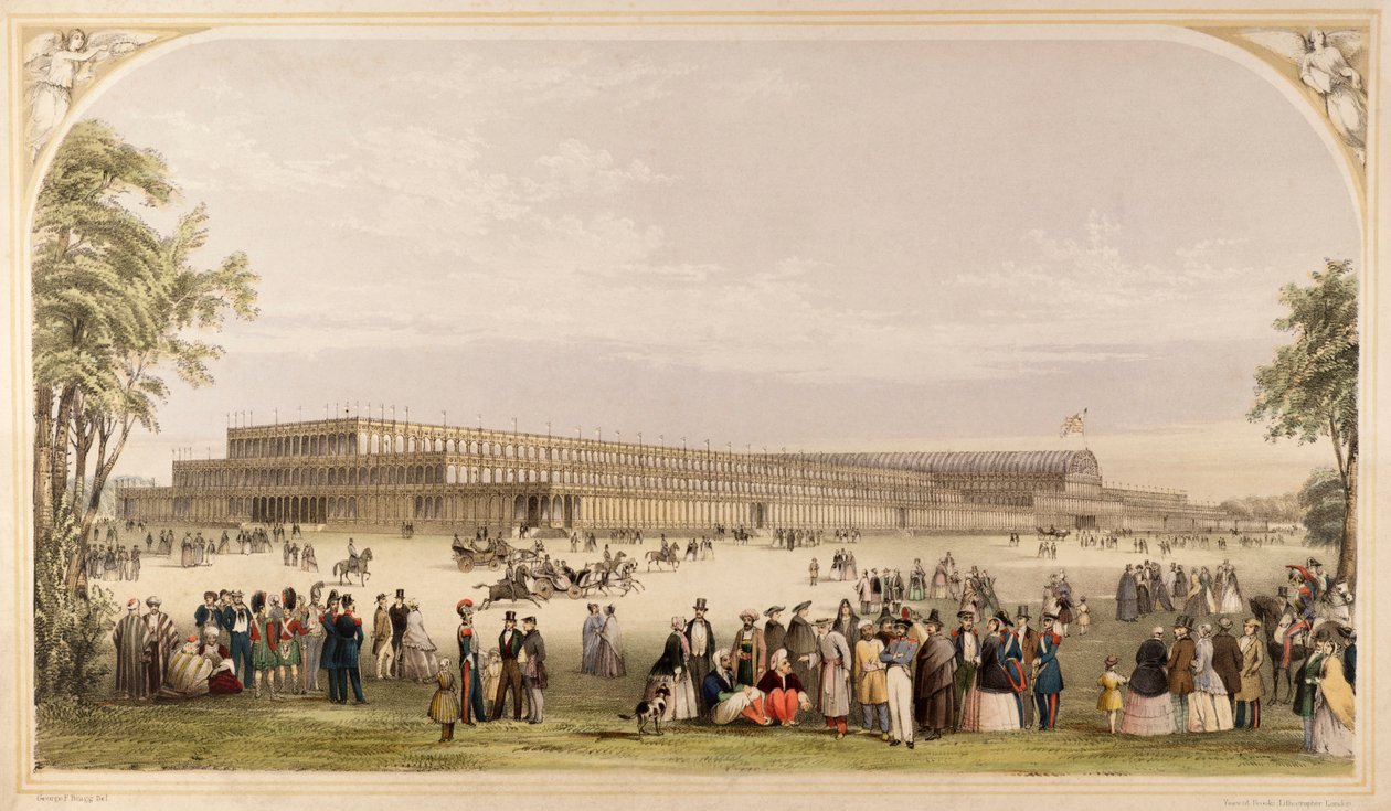 Great Exhibition, Crystal Palace, Hyde Park, London, 1851 by Unknown