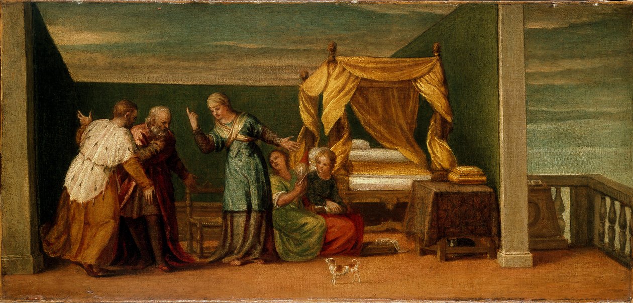 Judith Receiving the Ancients of Bethulia by Unknown