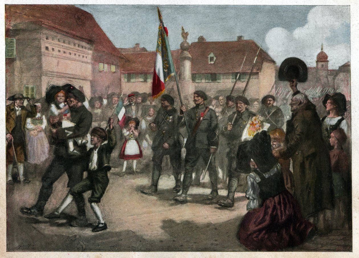 Liberation of Alsace Lorraine by Unknown