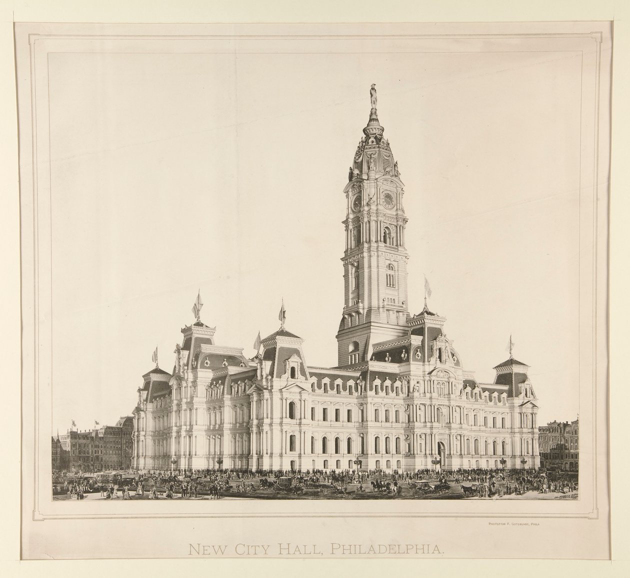 New City Hall, Philadelphia by Unknown