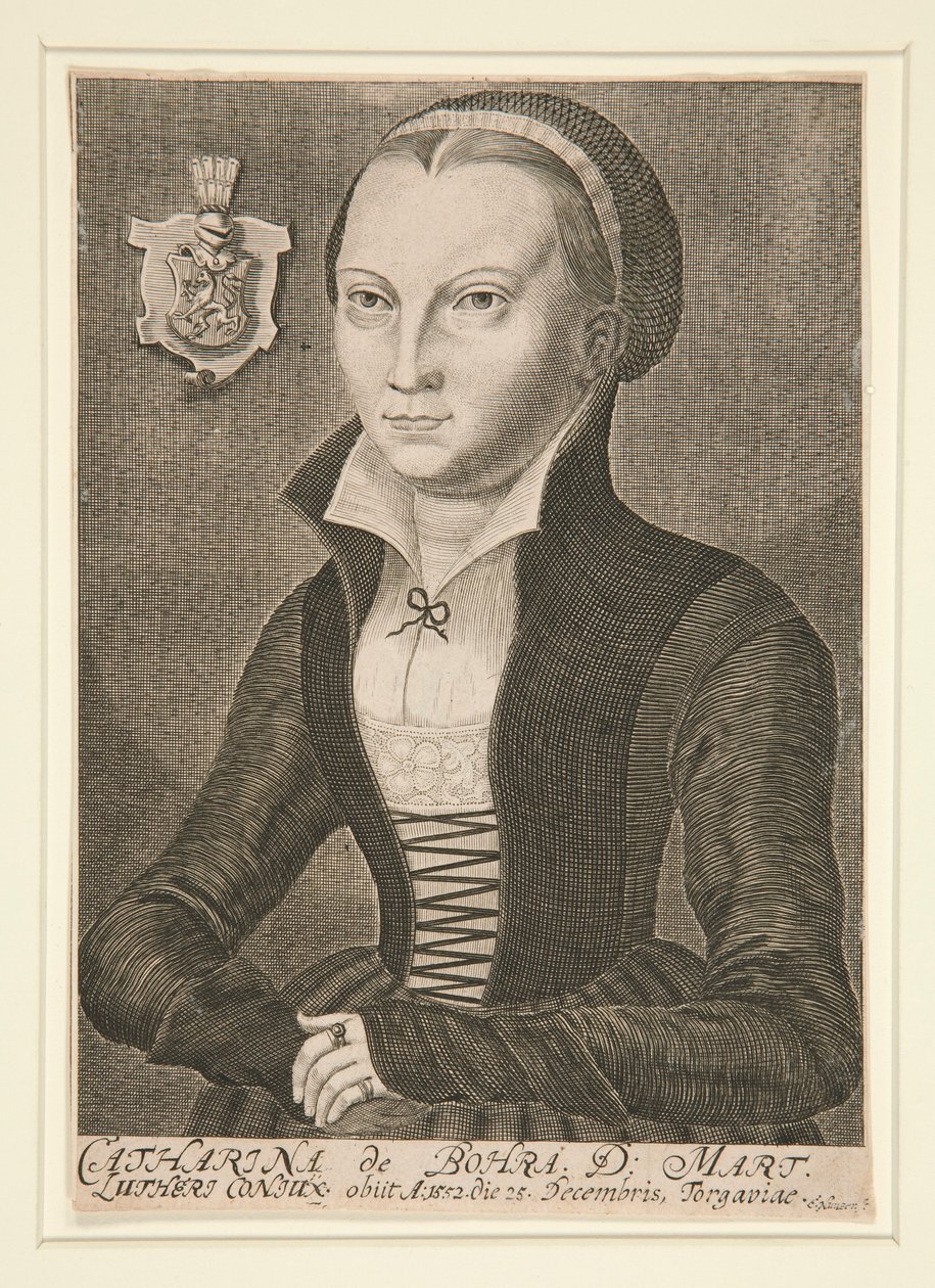 Portrait of Catharina de Bohra D: Mart by Unknown