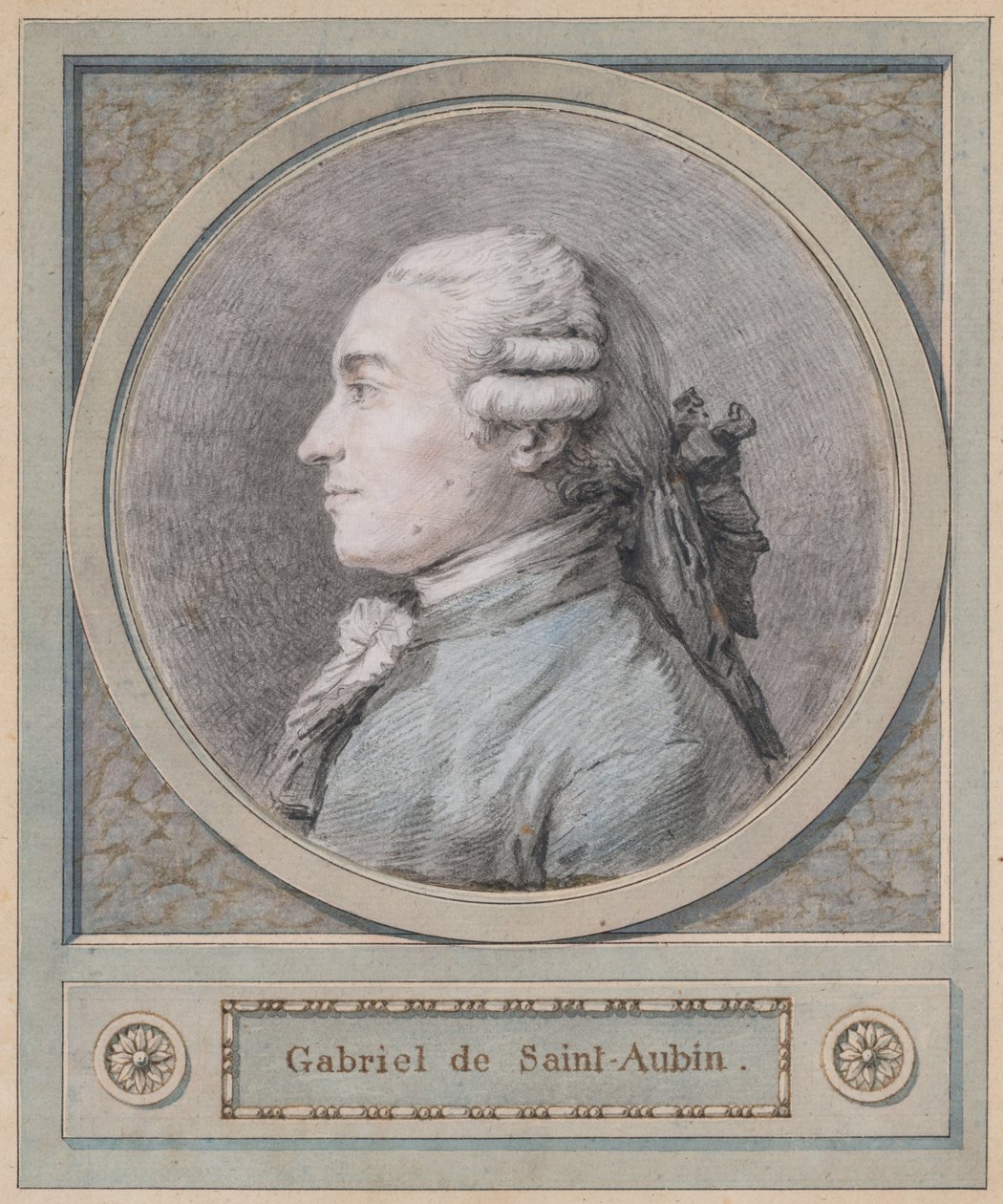Portrait of a Man, said to be the Sculptor Clodion (1738-1814) by Unknown