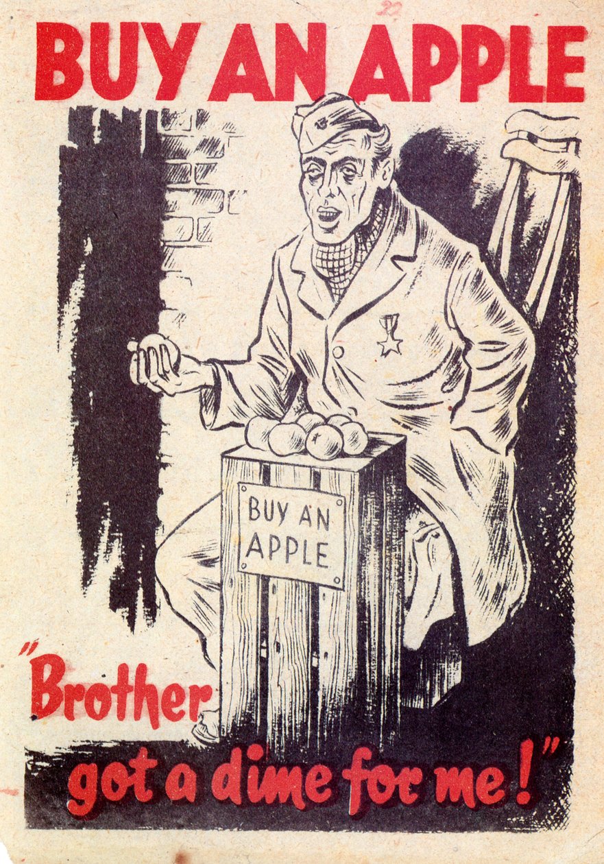 Buy an apple. Brother got a dime for me! by Unknown