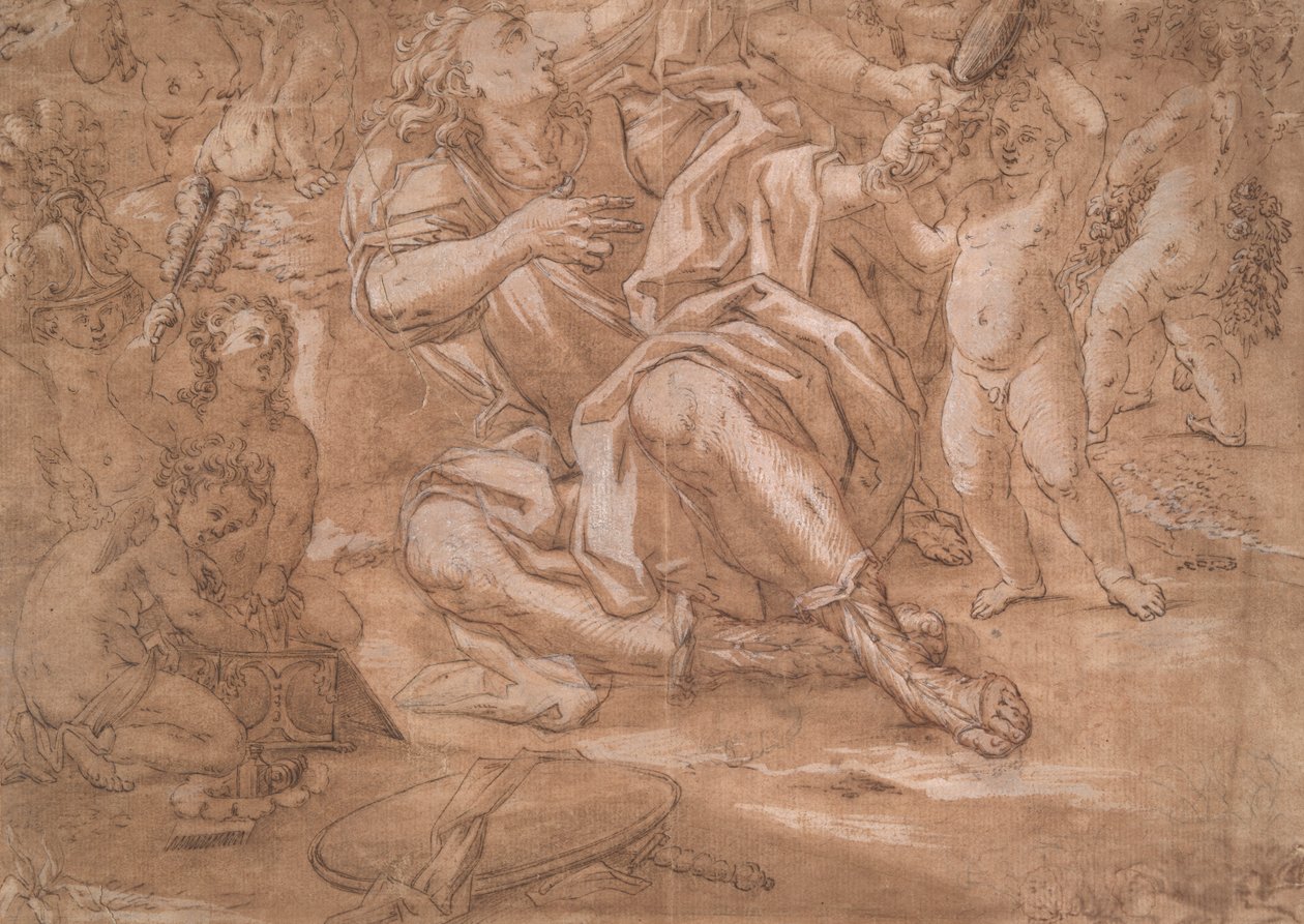 Rinaldo in the Arms of Amida by Unknown