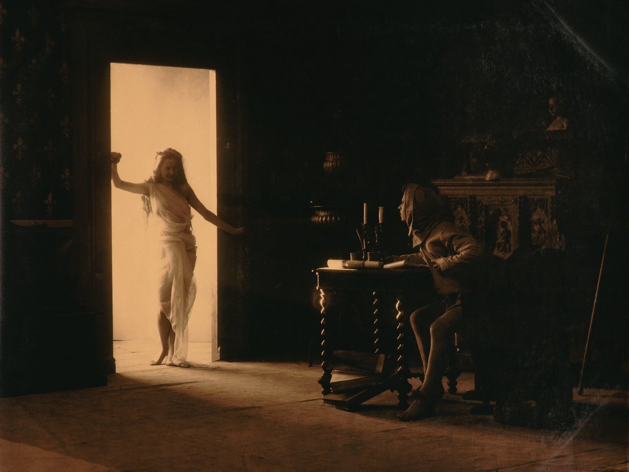 Scene from the Play Boccaccio by Unknown