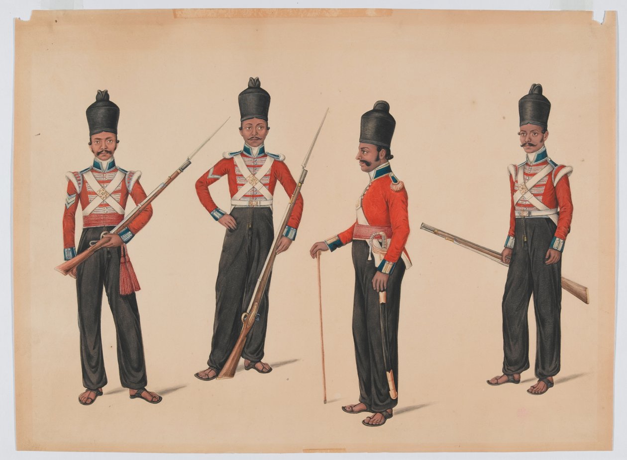40th Madras Native Infantry by Unknown artist
