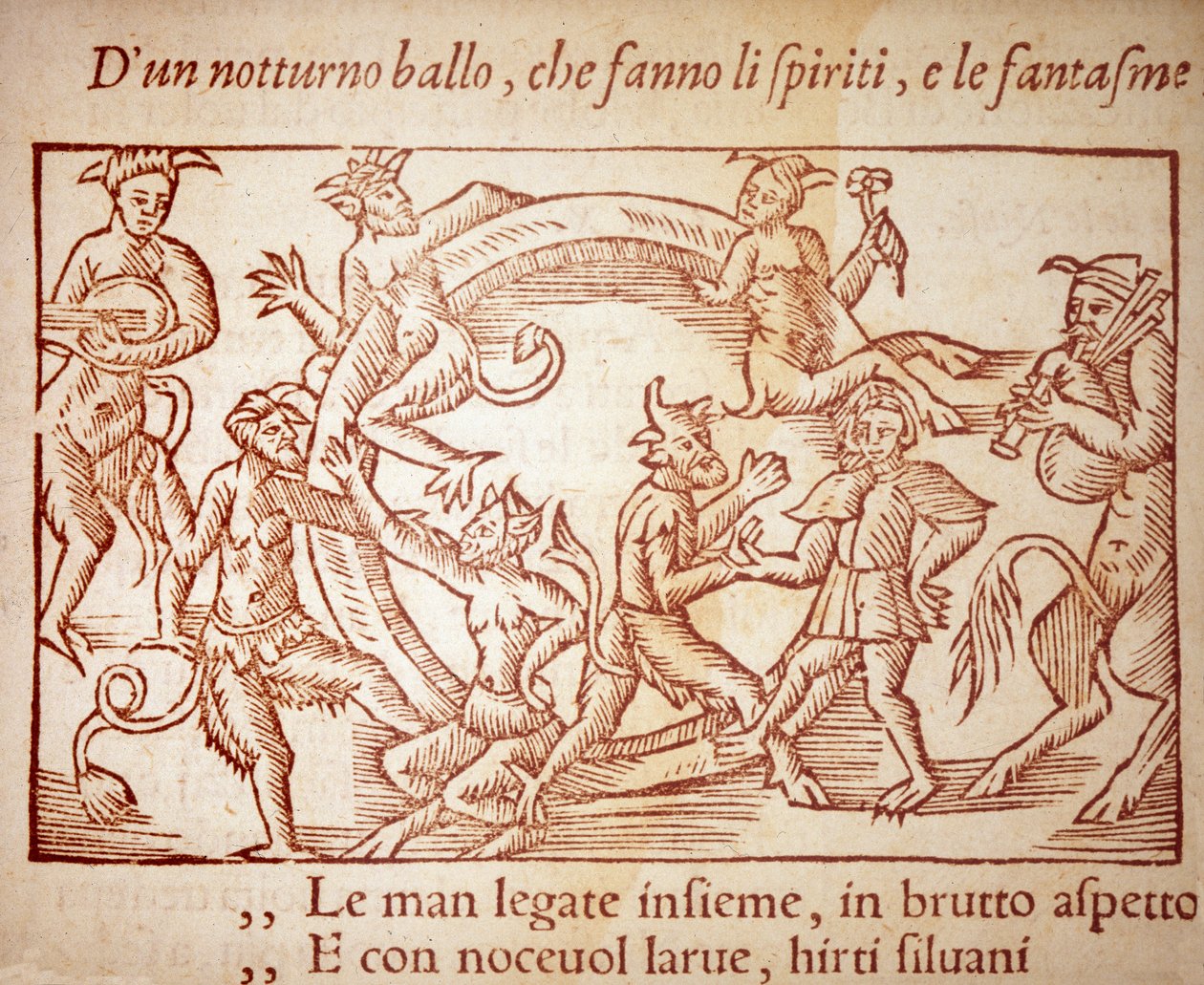 A Sabbath, Engraving by Olaus Magnus in 