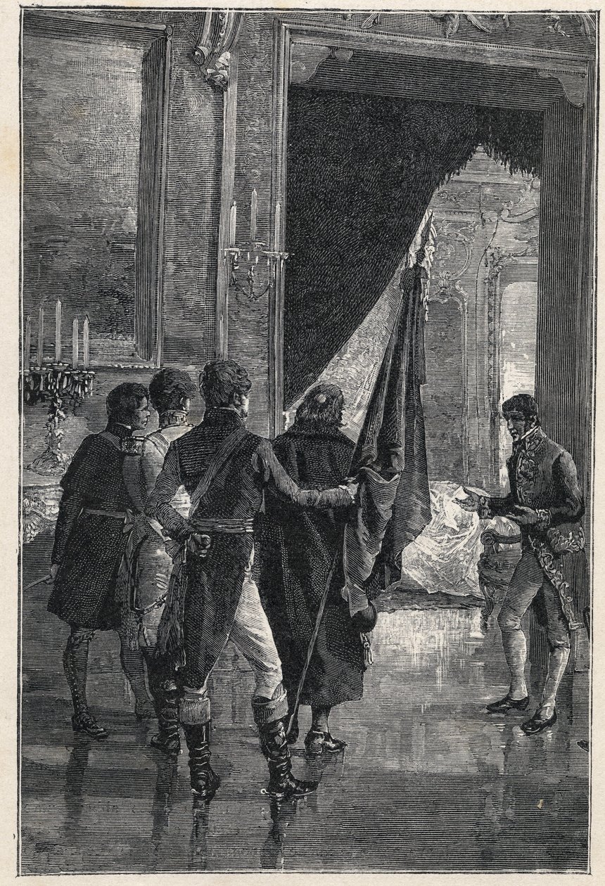 A Deputation of Carbonari, the Nationalist Secret Society, Presented to Ferdinand I of the Two Sicilies (previously Ferdinand IV of Naples) 1820 by Unknown artist