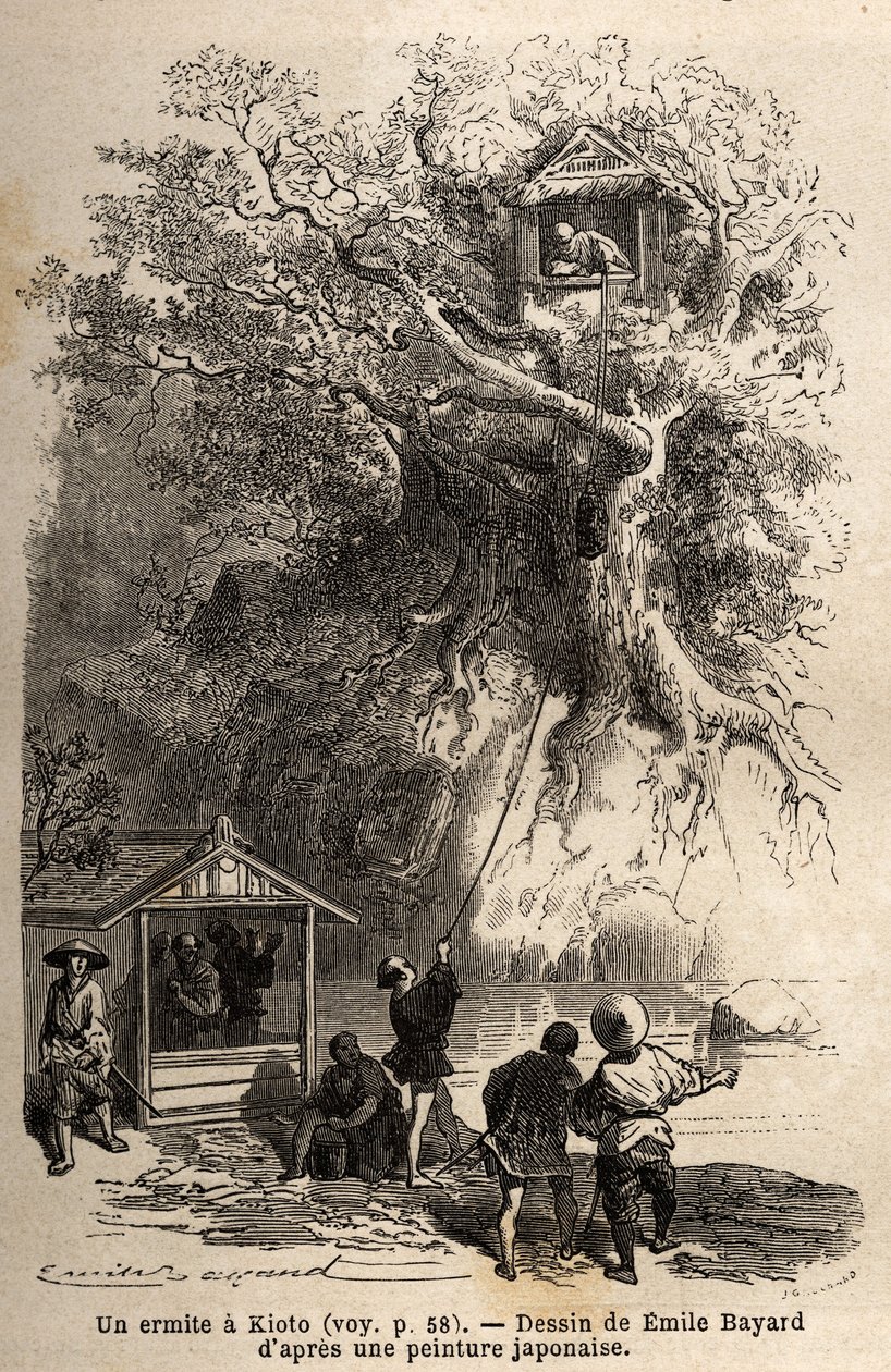 A Hermit in Kyoto by Unknown artist