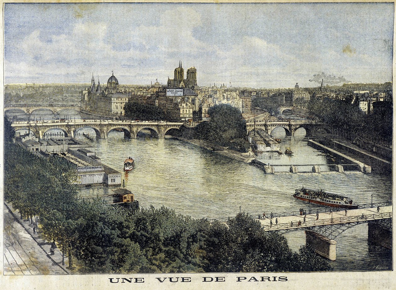 A View of Paris - in 