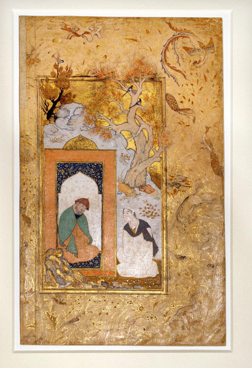 A Young Man Visits a Dervish by Unknown artist