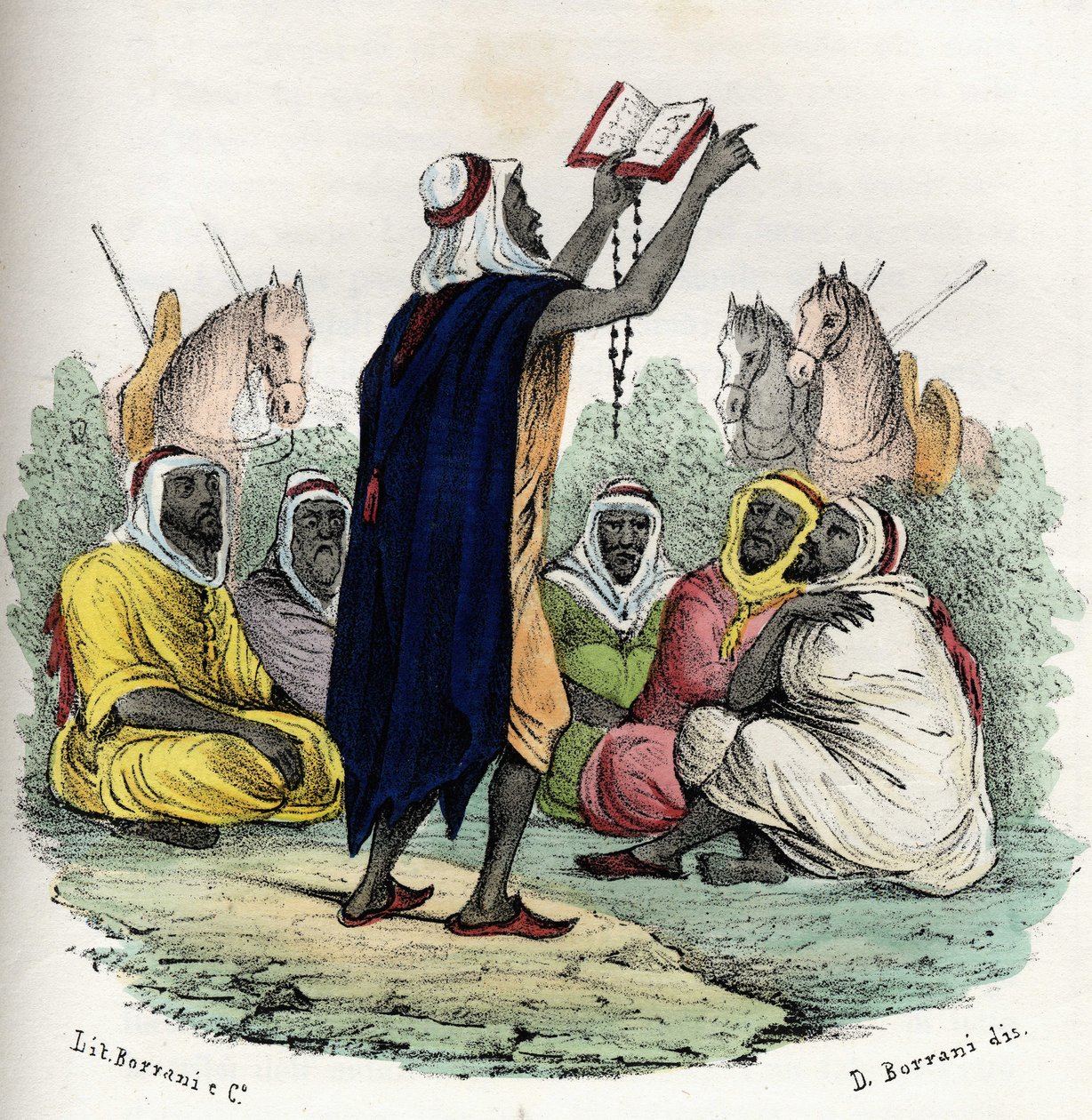 Algeria. The Emir Abd el Kader (Abd-el-Kader or ibn Muhyi al-Din al-Hasani (al Din al-Hasani) (1808-1883) called for a first jihad (holy war) in 1832. In 