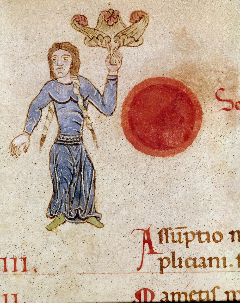 Allegoric representation of the month of August by Unknown artist
