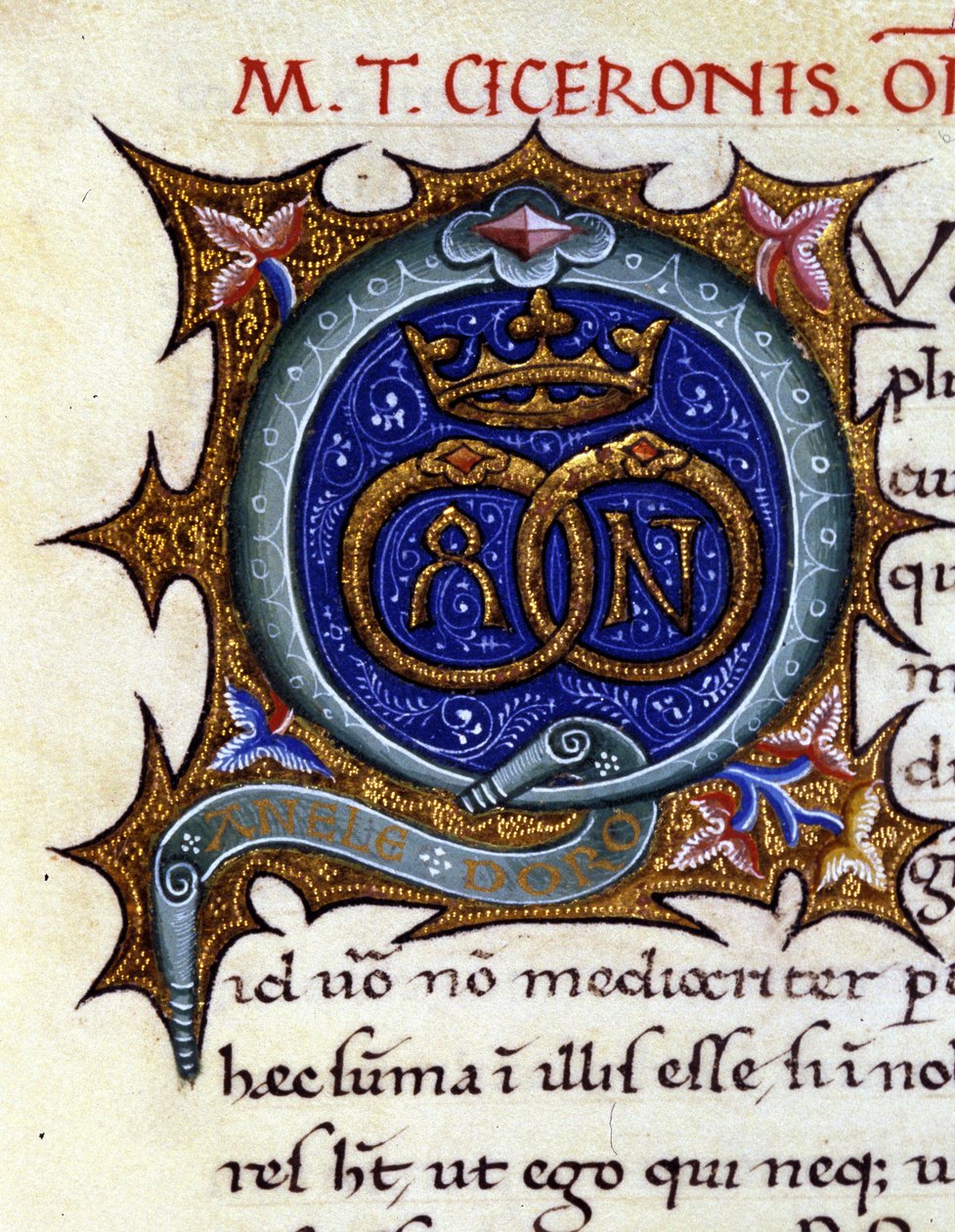 Alphabet: miniaturized letter Q by Unknown artist