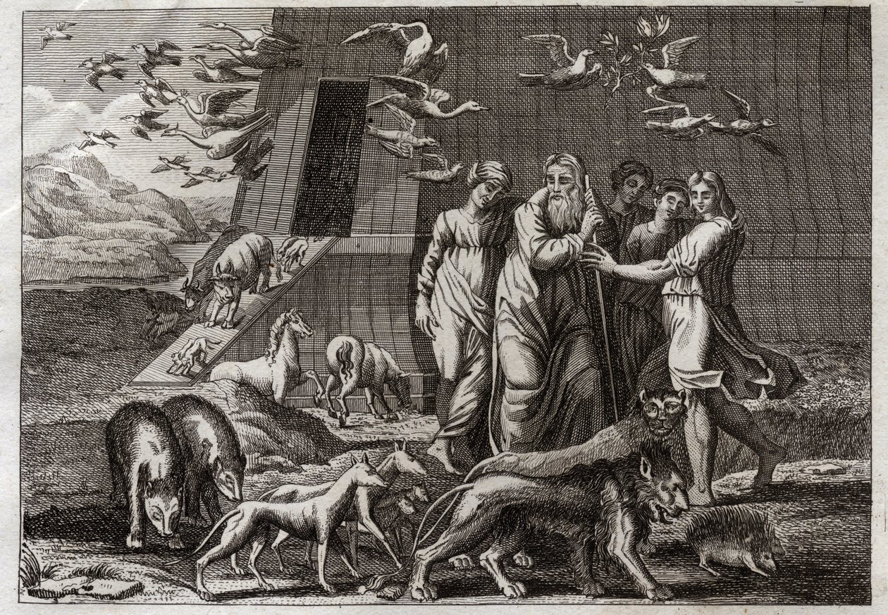Bible of Royaumont, Old Testament: The Rainbow by Unknown artist