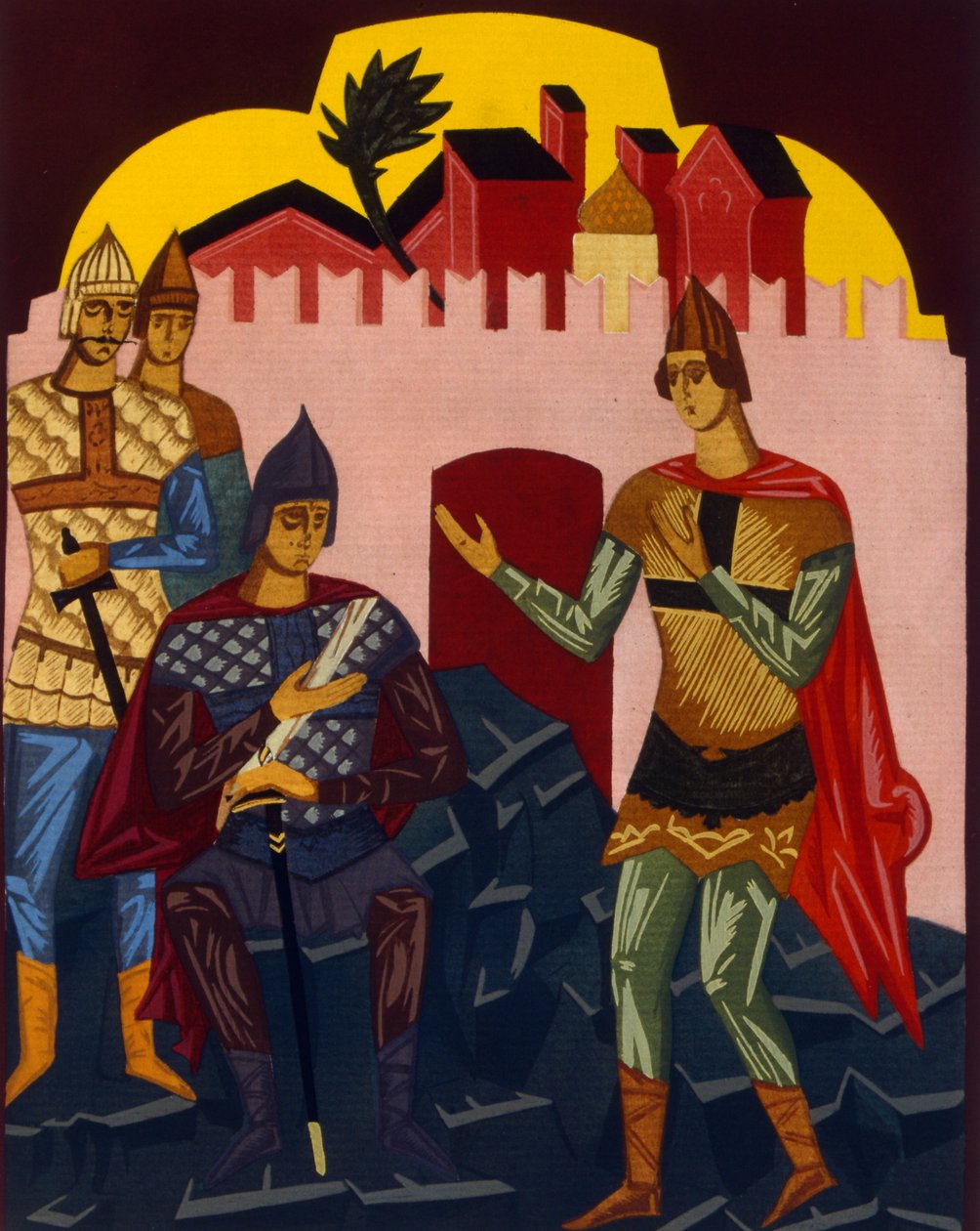 Boris Godunov, Costume Design for the Opera by Modest Mussorgsky by Unknown Artist