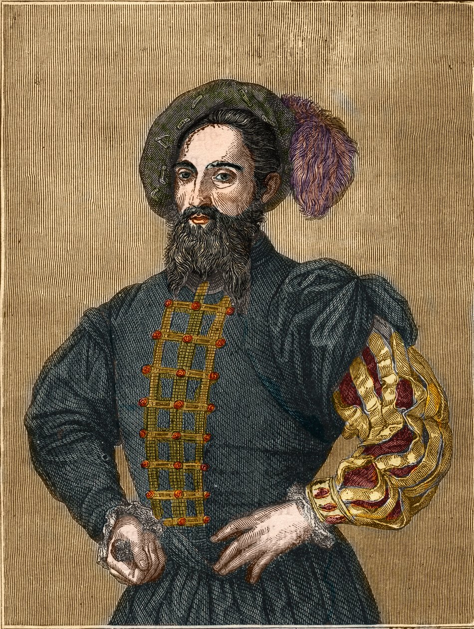 Cesare Borgia, Duke of Valencia. (engraving) (19th century) by Unknown artist