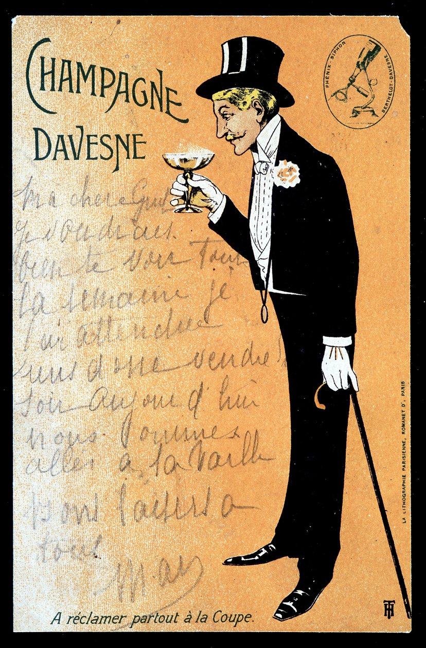 Champagne Davesne by Unknown Artist