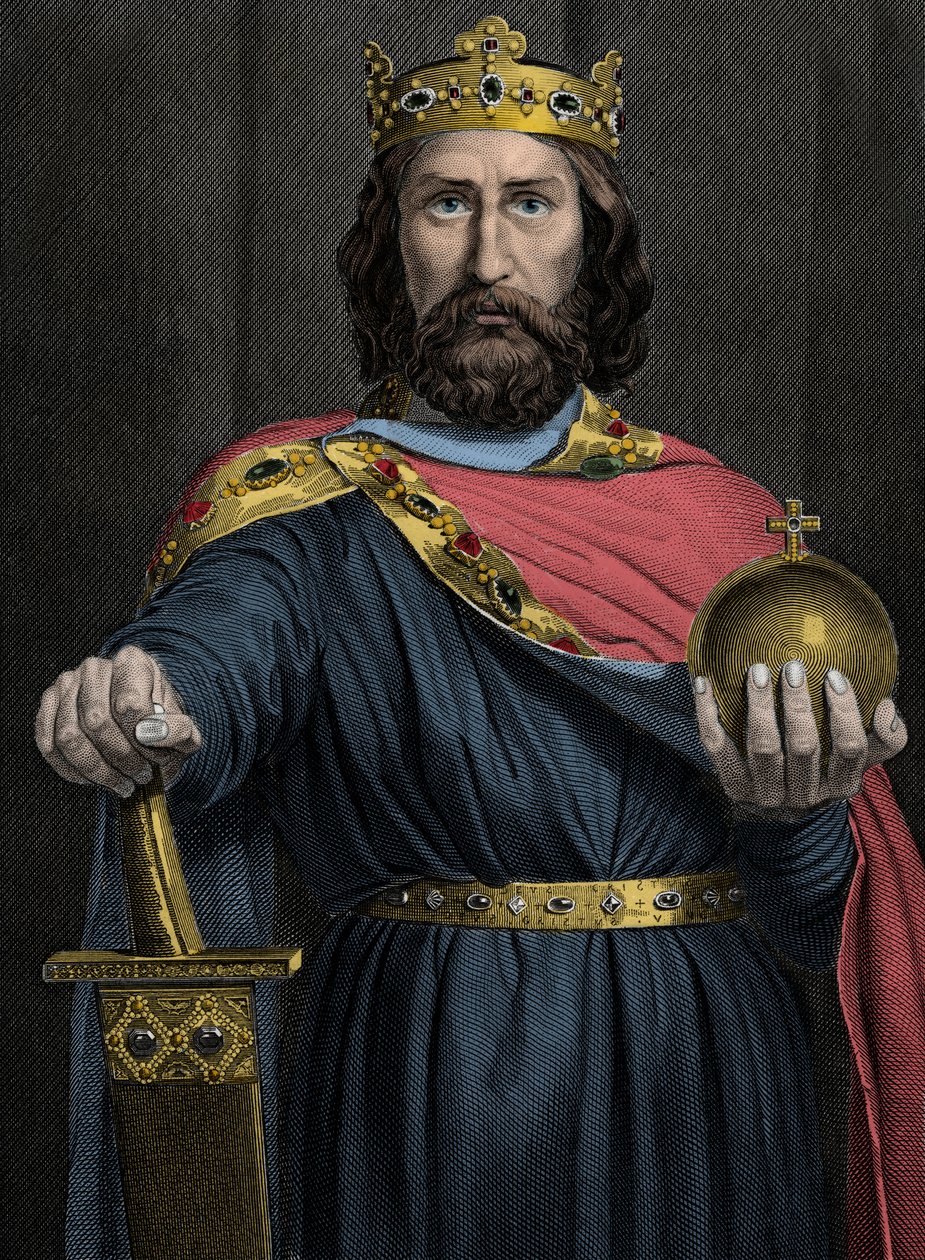 Charlemagne (742-814), King of the Franks by Unknown artist