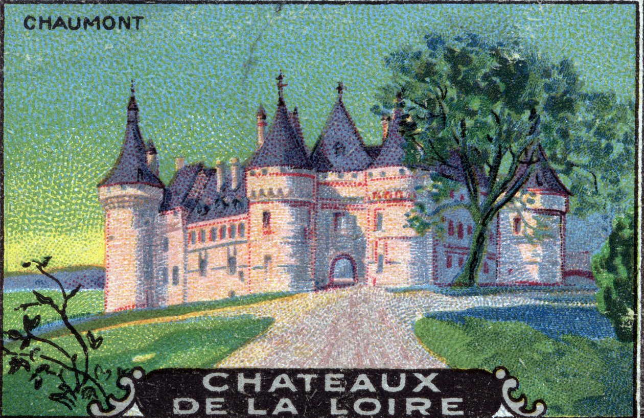 Chateaux of the Loire: Chaumont-sur-Loire, Loir-et-Cher, Centre, France, Early 20th Century by Unknown Artist