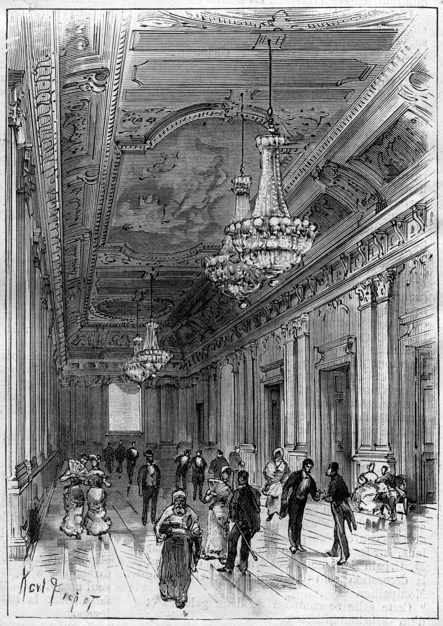 Constantine Theatre in Algeria Built by Architect Paul Jean Gion (1838-1904) Between 1877 and 1883 - The Access Gallery by Unknown artist
