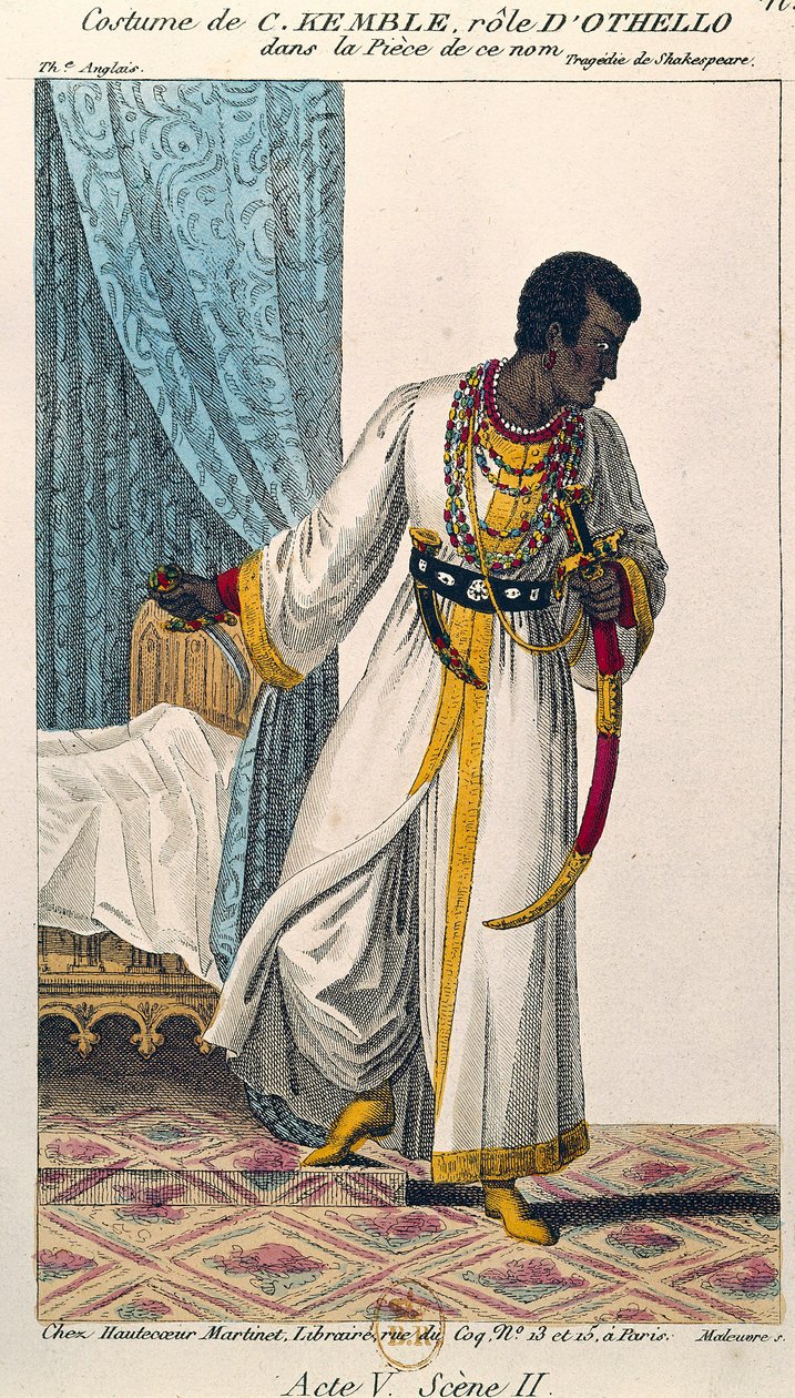 Costume of Comedian Charles Kemble in the Role of Othello by Unknown artist