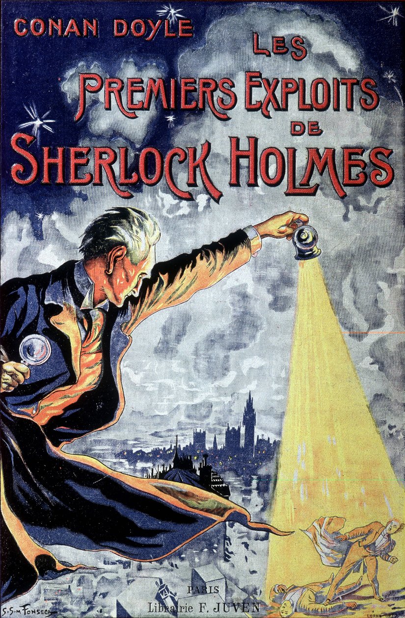 Cover “The First Exploits of Sherlock Holmes” by Conan Doyle by Unknown artist