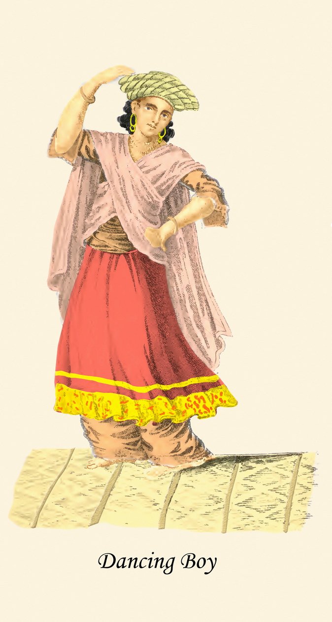 Dancing Boy by Unknown Artist