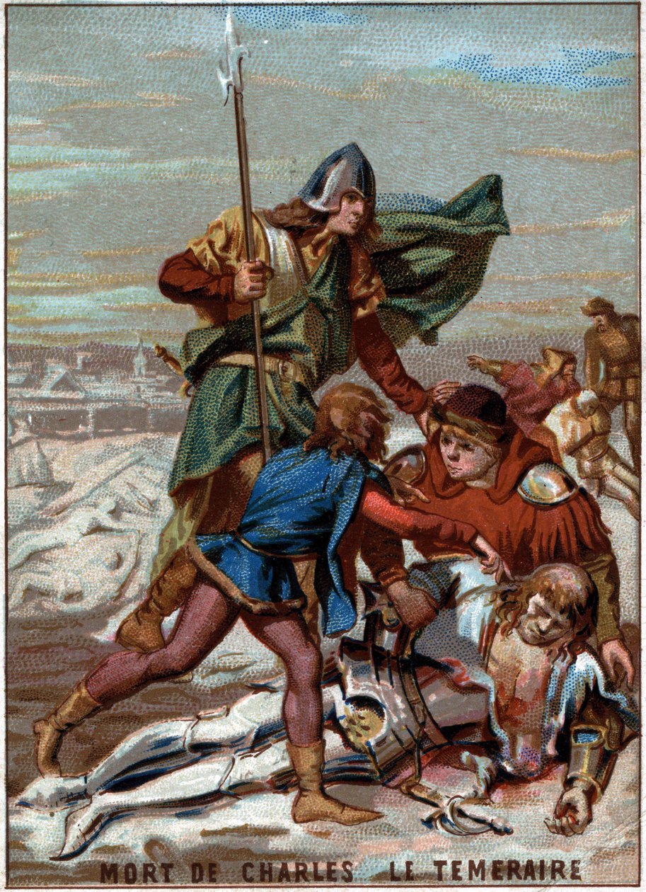 Death of Charles the Bold (1433-1477), Duke of Burgundy by Unknown artist