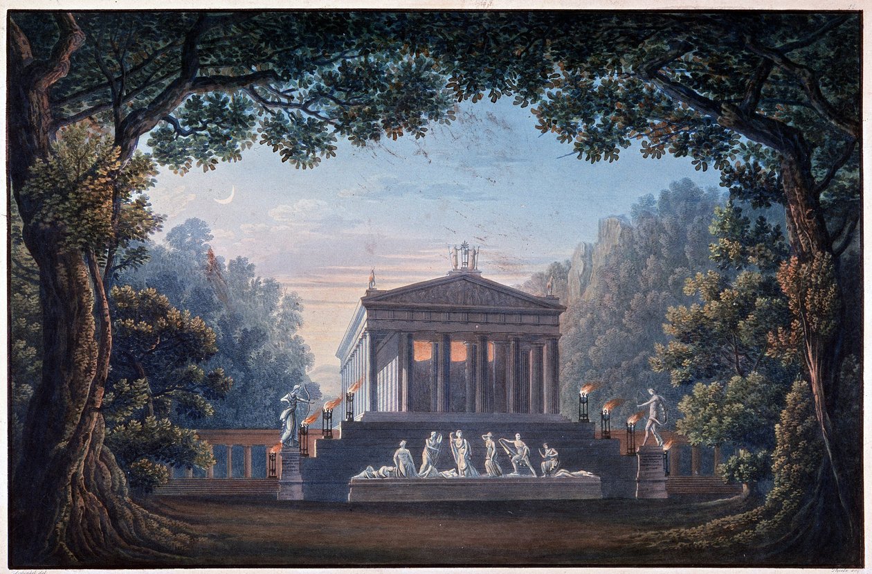 Decoration for the opera 