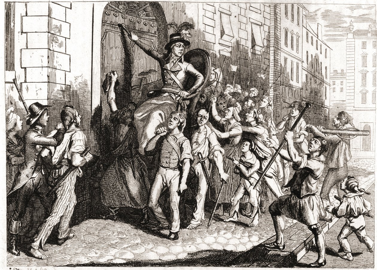 Destruction of the Buildings of Lyon During the French Revolution by Unknown artist