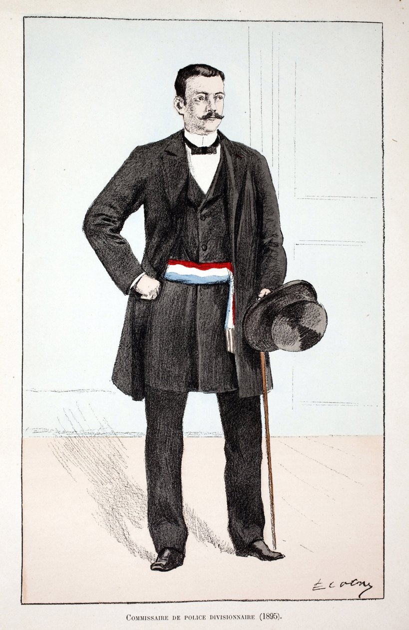 Divisional Police Commissioner (1896) by Unknown artist