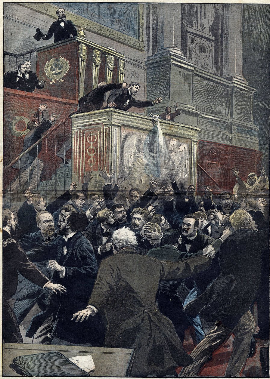 Dreyfus case - Chamber of Deputies - January 22 by Unknown artist