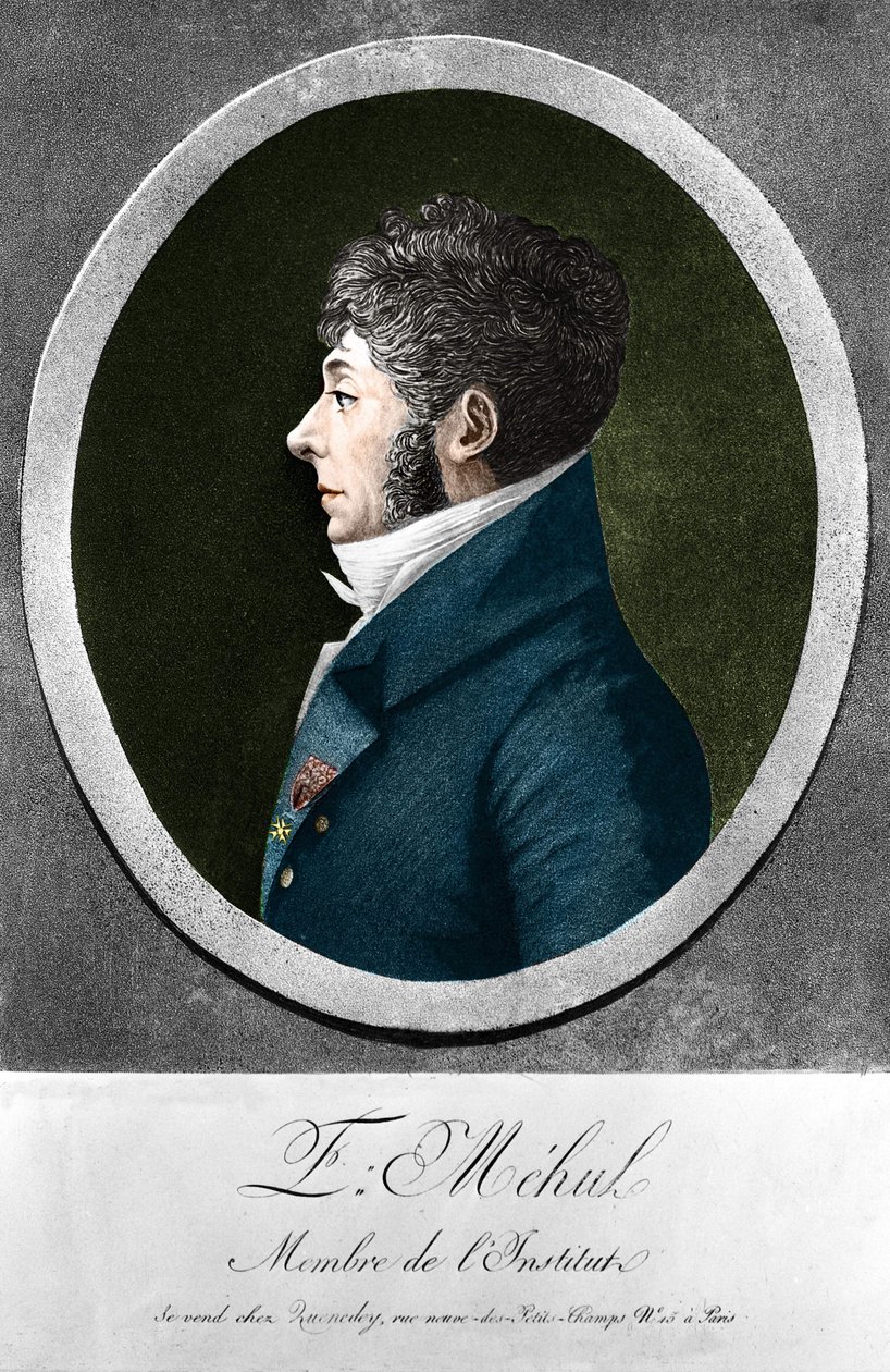 Etienne Mehul, French composer and organist (1763-1817) by Unknown artist