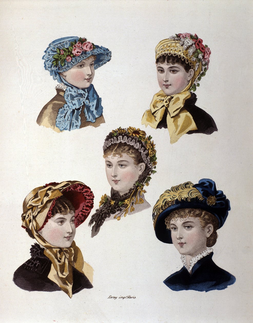 Turn of the century hats top