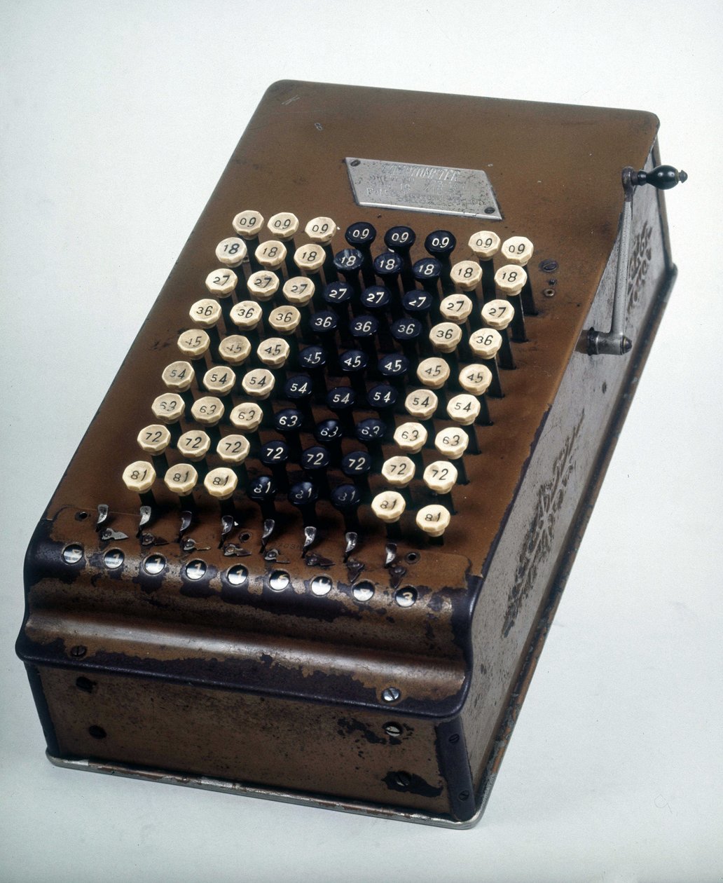 Felt Calculator: The Comptometer by Unknown artist