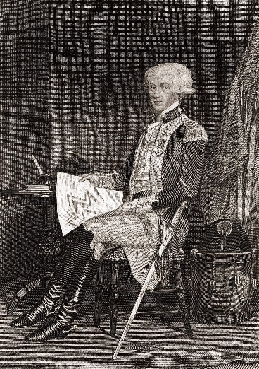 General La Fayette (Lafayette) (1757-1834) by Unknown artist