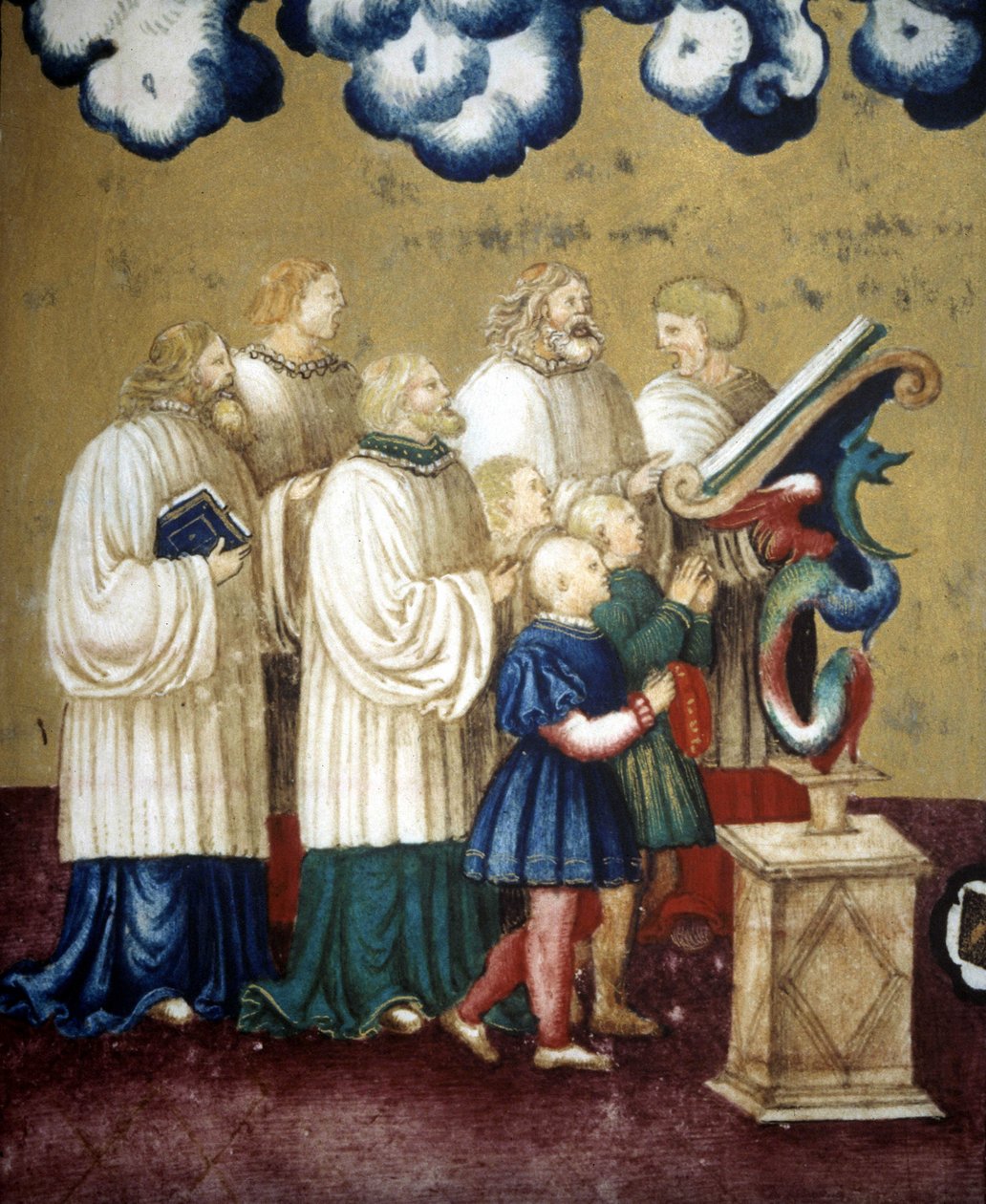 Gregorian Song of the 15th Century (Church of the Incoronata of Lodi) by Unknown artist